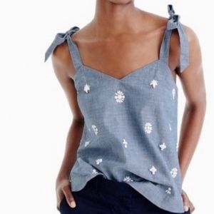 J. Crew Denim Tank
